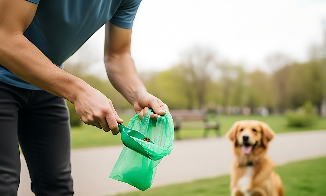 Scooping Dog Poop in Denver